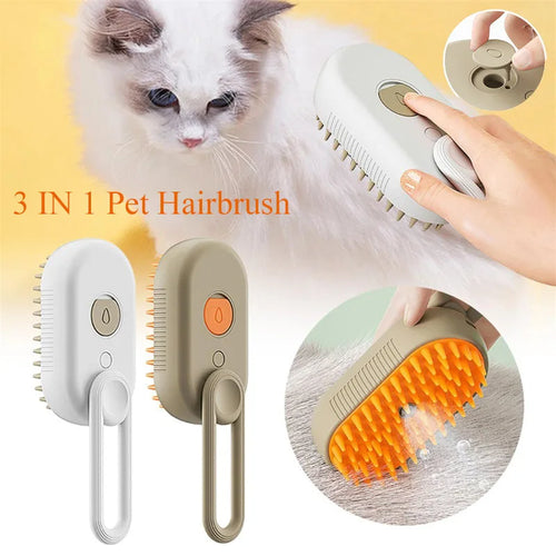 Pets steam brush