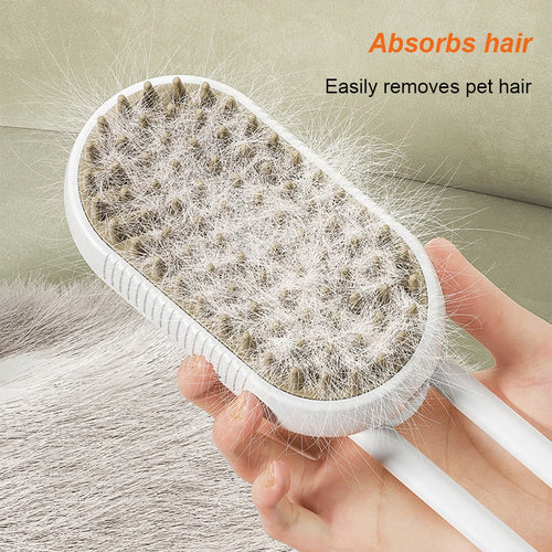 Pets steam brush